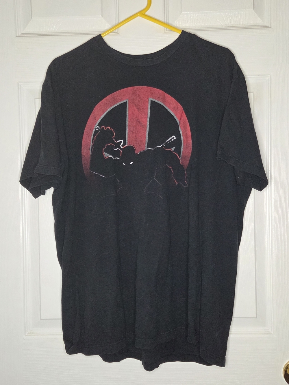 "Deadpool From The Shadows" Mens Tshirt Size XL by We Love Fine